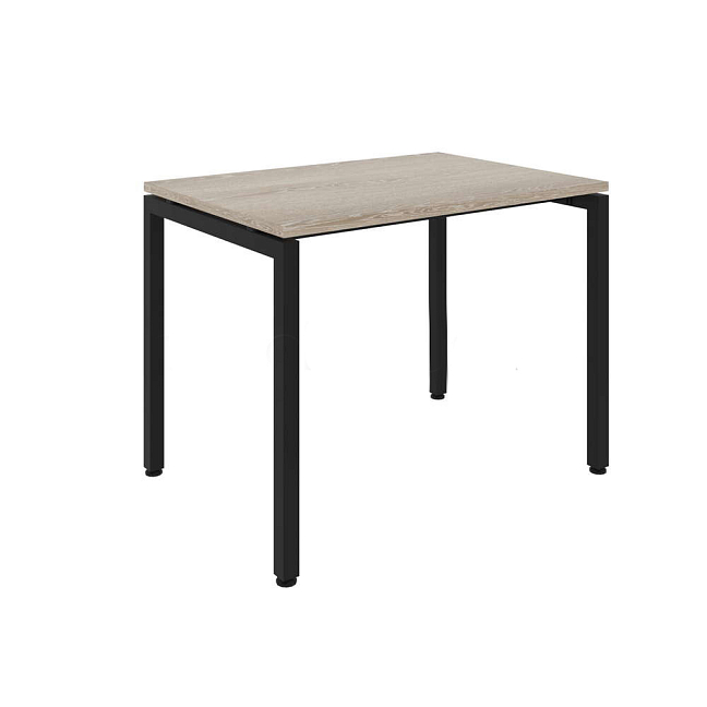 Стол офисный MULTI-OFFICE СТИЛ (Steel) 100х70х76 дуб светлый / антрацит