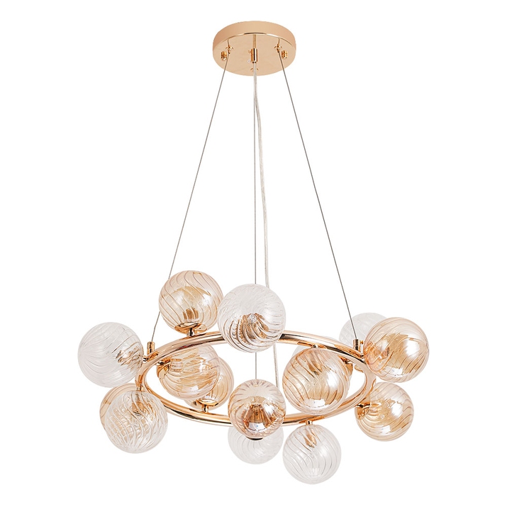 Подвесная люстра ARTE LAMP ETEREO A5261LM-15GO