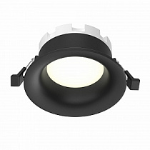 Точечный встраиваемый светильник Maytoni Slim DL027-GX53-B