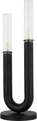 Светильник настольный Stilfort Фортуна 2185/02/02T Черный / Прозрачный