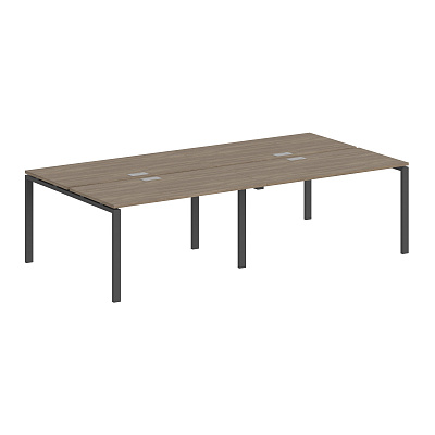 Рабочая станция Norden Сигма 3200х1638 (м/к 60х30) SG.259.OD.63.AN Дуб темный / Антрацит