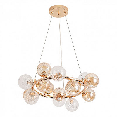 Подвесная люстра ARTE LAMP ETEREO A5261LM-15GO