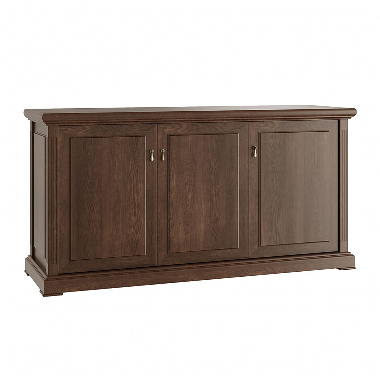 Креденция 3 двери 29 403 Pointex Министри (Ministry) MNS2940304 дуб шоколад