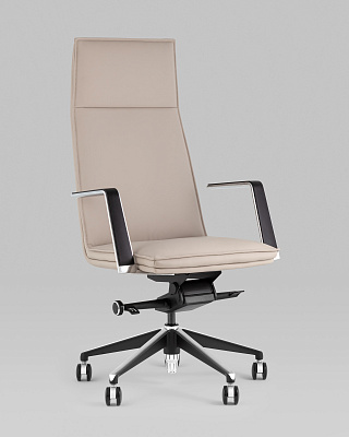 Кресло руководителя TopChairs Arrow светло-серый