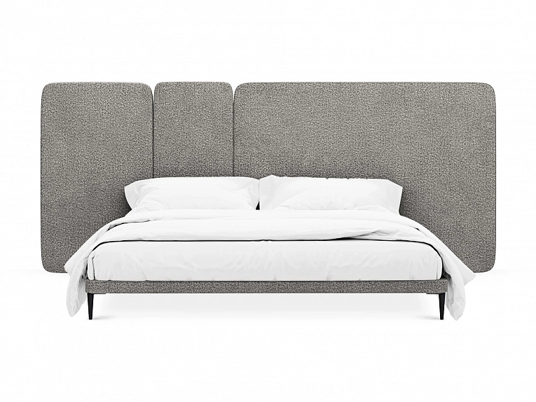 Кровать OgogoHome Licata 961591 серый