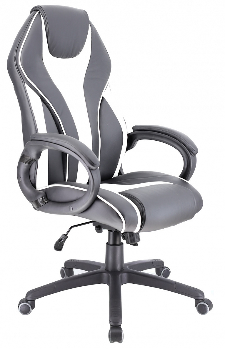 Геймерское кресло Everprof Wing / Винг TM Экокожа Белый