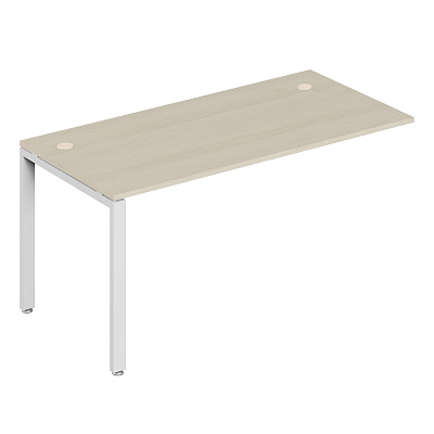 Удлинитель стола 160 Pointex Тренд металл (Trend metal) TDM32230584 дуб феррара / белый
