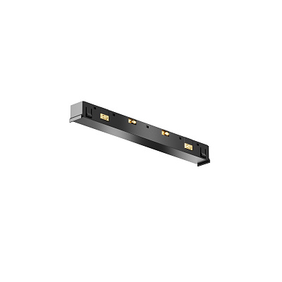 Коннектор питания прямой Exility X, черный Maytoni Accessories for tracks Exility X TRA239PC-42B