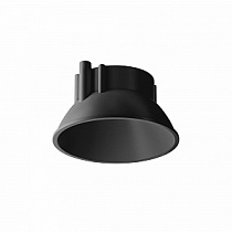 Декоративная черная рамка-отражатель для светильников серии Maytoni Alfa LED / Альфа ЛЕД Ring8-10W-RD-B