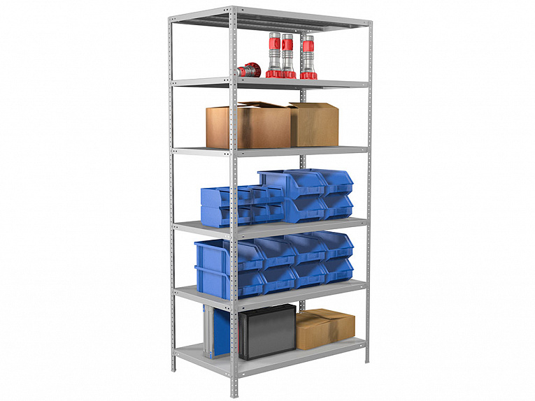 Стеллаж MS Standart 200/100x60/6 до 500 кг