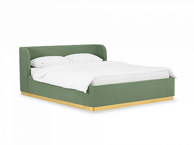 Кровать 160х200 с подъемным механизмом OgogoHome Vibe зеленый 748489