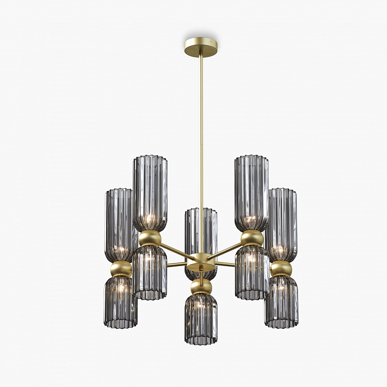 Люстра на штанге Maytoni Antic / Антик MOD302PL-10GR