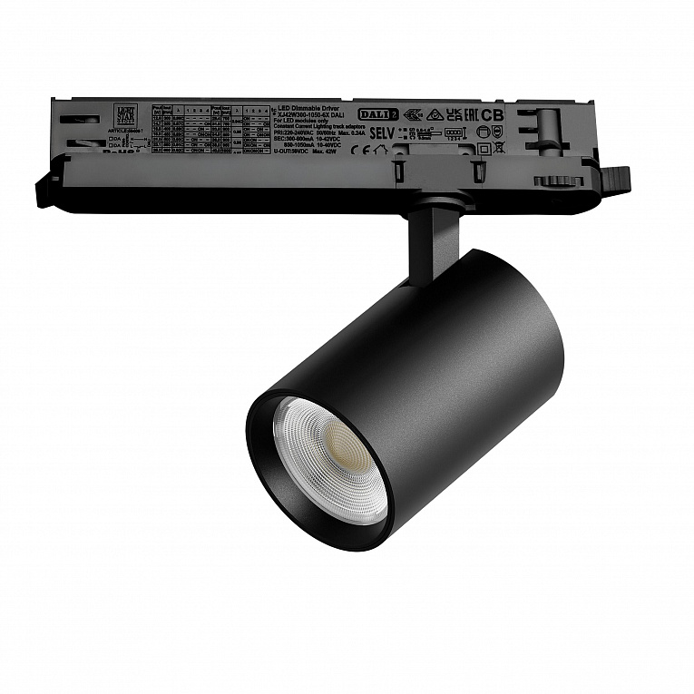 Светильник для трековой системы Quattro LED 24W с управлением DALI Lightstar Alta Base A5237DALI