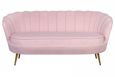 Дизайнерский диван Pearl Triple Pink Розовый
