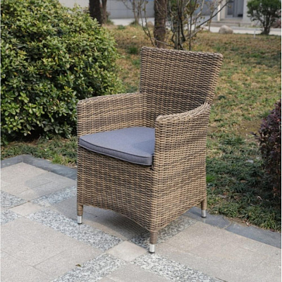 Кресло из ротанга Afina Garden AM-395B-Beige Бежевый