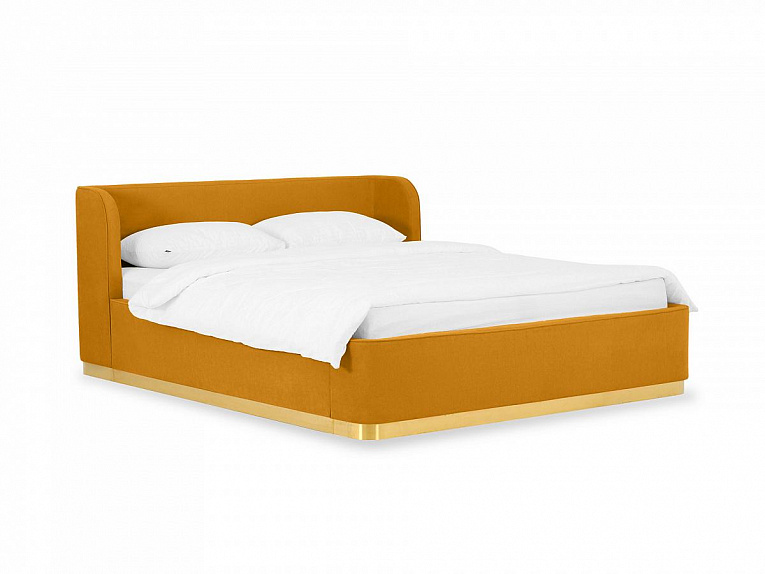 Кровать 160х200 с подъемным механизмом OgogoHome Vibe желтый 748490