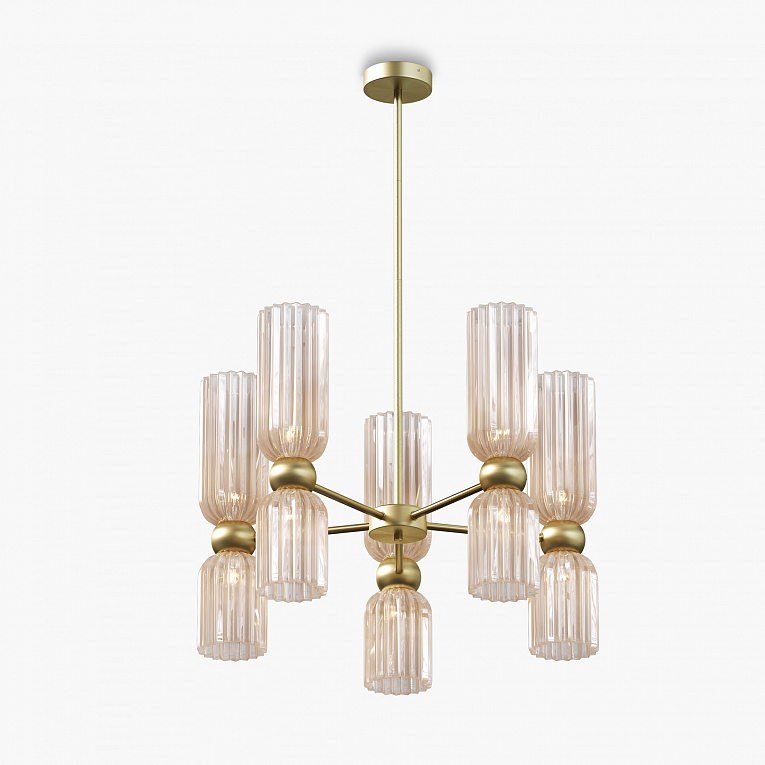 Люстра на штанге Maytoni Antic / Антик MOD302PL-10CG