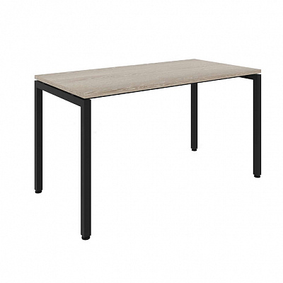 Стол офисный MULTI-OFFICE СТИЛ (Steel) 140х70х76 дуб светлый / антрацит